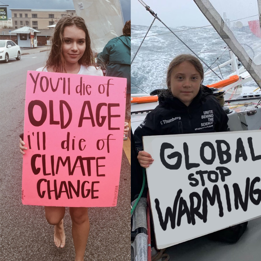 greta global warming Blank Meme Template