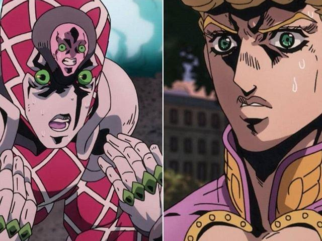 Concerned Giorno Blank Meme Template