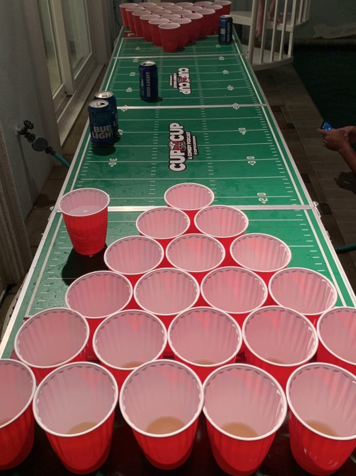 High Quality Beer Pong Blank Meme Template