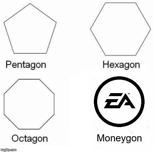 Pentagon Hexagon Octagon | Moneygon | image tagged in memes,pentagon hexagon octagon | made w/ Imgflip meme maker