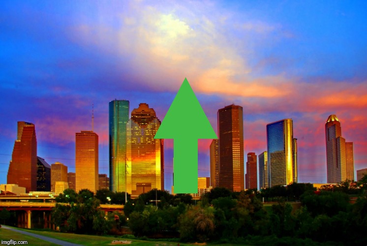 Houston Skyline | image tagged in houston skyline | made w/ Imgflip meme maker