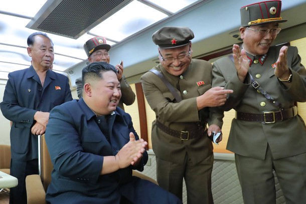 High Quality Kim Jong Un Pointer Blank Meme Template