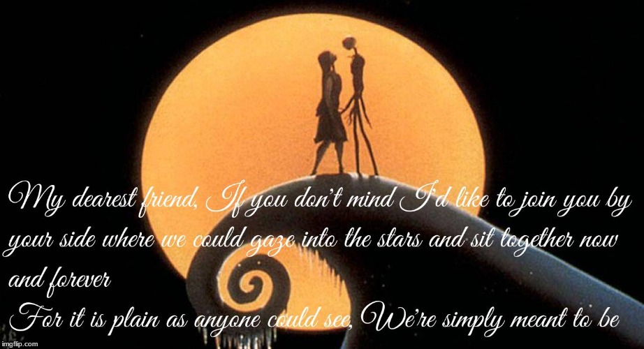 The Nightmare Before Christmas Simply Meant To Be Imgflip