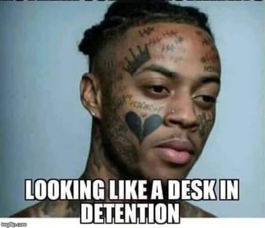 Face tattoos are always such a good idea  rmemes