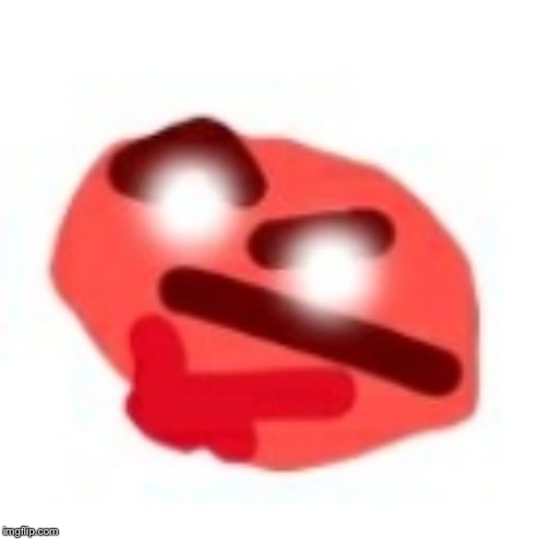 Triggered Thonking | image tagged in triggered thonking | made w/ Imgflip meme maker