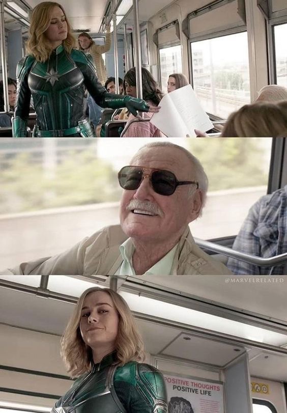 Smug Stan Lee Blank Meme Template