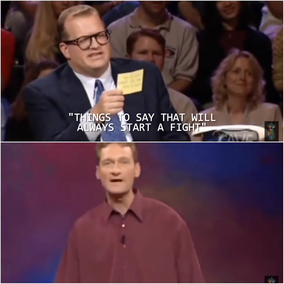 High Quality whose line fight Blank Meme Template