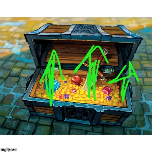 WoW Treasure Chest | image tagged in wow treasure chest | made w/ Imgflip meme maker