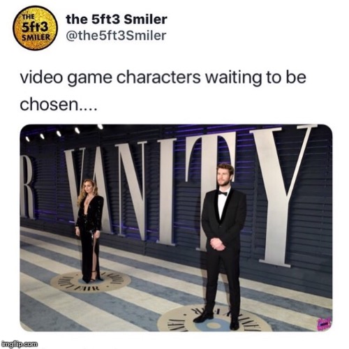 Miley and Liam in a Video Game | image tagged in miley and liam in a video game | made w/ Imgflip meme maker