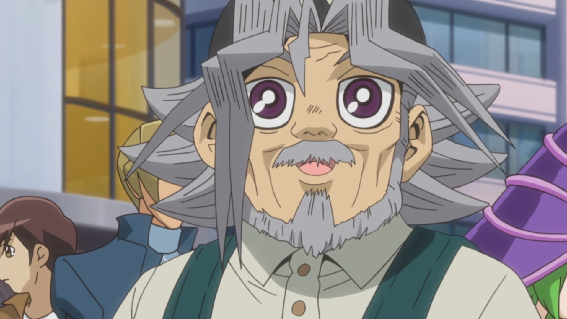 Yugi Granpa Blank Meme Template