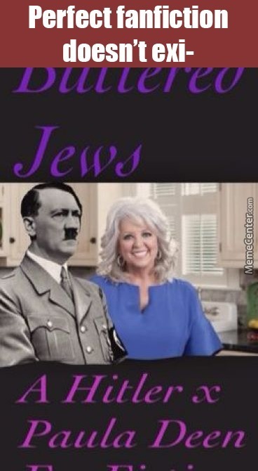 Paula Deen x Hitler Blank Meme Template