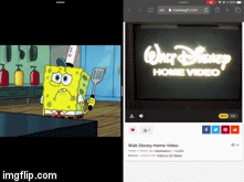 Spongebob Squarepants Summer Job Walt Disney Home Video | image tagged in spongebob squarepants summer job walt disney home video | made w/ Imgflip video-to-gif maker