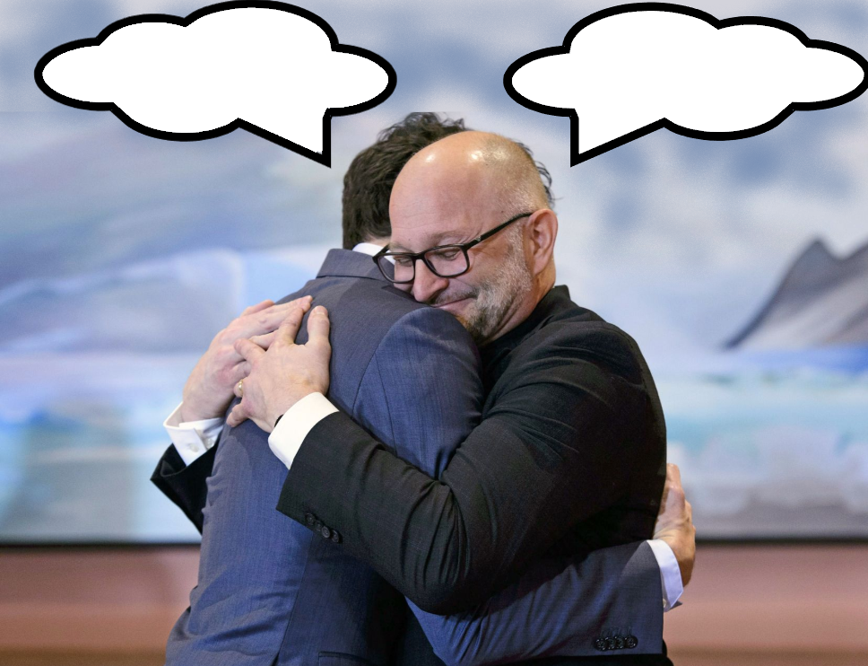 trudeau and lametti Blank Meme Template