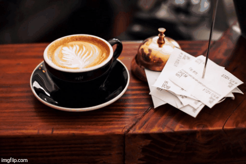 Coffee office | image tagged in gifs,coffee | made w/ Imgflip images-to-gif maker