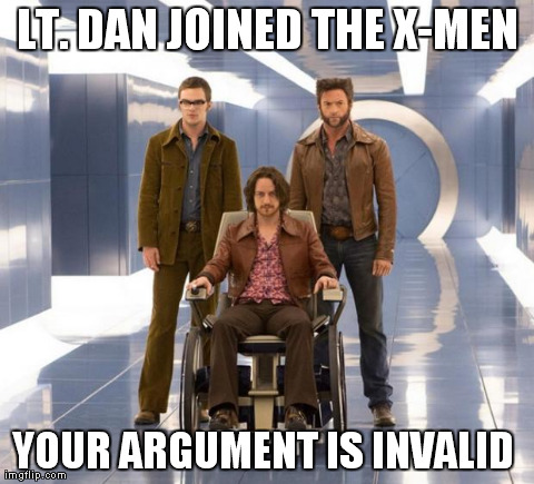 I Was Not Expecting That Chocolate  | image tagged in forest gump,funny,x-men,hugh jackman,charles xavier,invalid argument | made w/ Imgflip meme maker