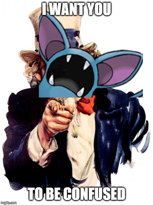 Zubat | I WANT YOU; TO BE CONFUSED | image tagged in memes,uncle sam,pokemon | made w/ Imgflip meme maker