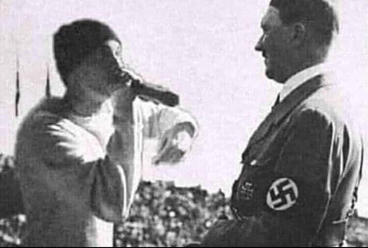 Hitler rapping Blank Meme Template