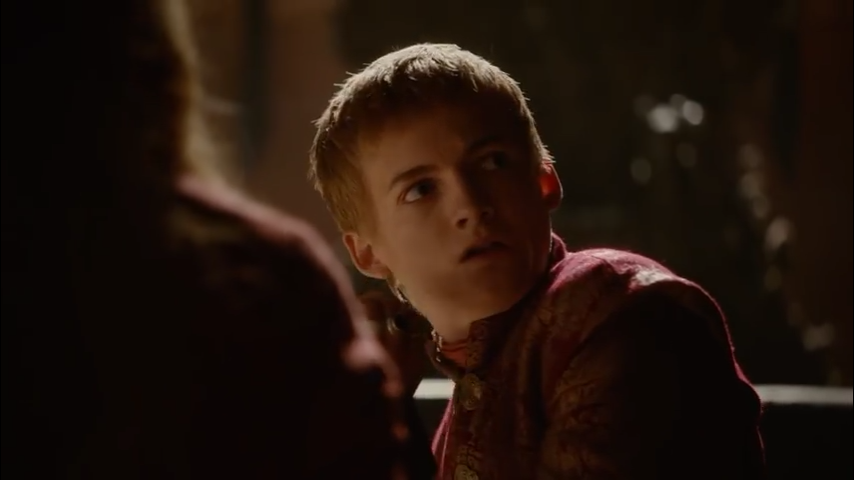 High Quality Joffrey Scared Face Blank Meme Template