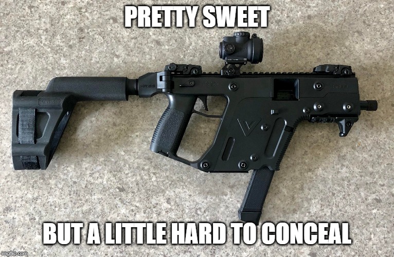 PRETTY SWEET BUT A LITTLE HARD TO CONCEAL | made w/ Imgflip meme maker