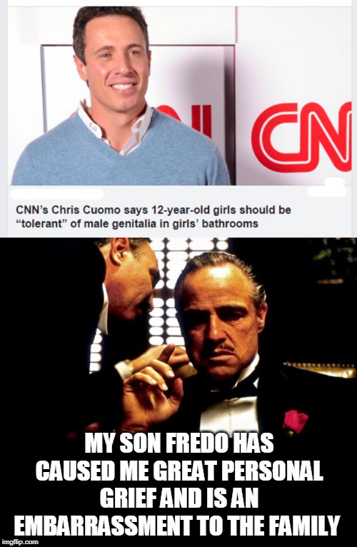 fredo the pedo | MY SON FREDO HAS CAUSED ME GREAT PERSONAL GRIEF AND IS AN EMBARRASSMENT TO THE FAMILY | image tagged in godfather,idiot,politics | made w/ Imgflip meme maker