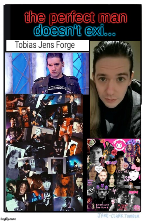 Tobias Forge Is Perfect | the perfect man; doesn't exi... | image tagged in tobias forge,perfect,love,ghost | made w/ Imgflip meme maker