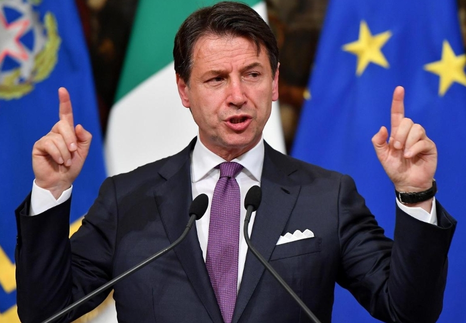 Giuseppe Conte Blank Meme Template