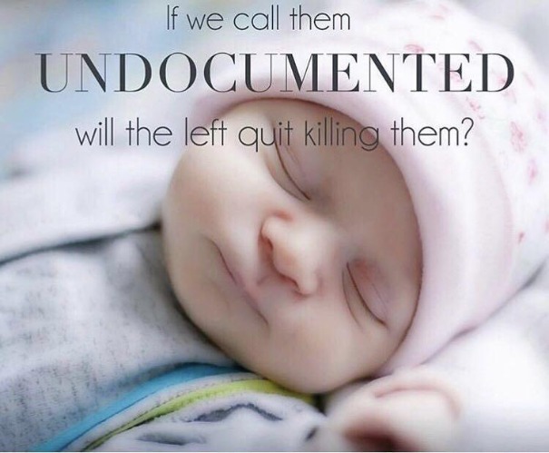 If we call them UNDOCUMENTED will the left quit killing them? | image tagged in abortion is murder,undocumented voters,prolife,unborn children,innocent,infanticide | made w/ Imgflip meme maker