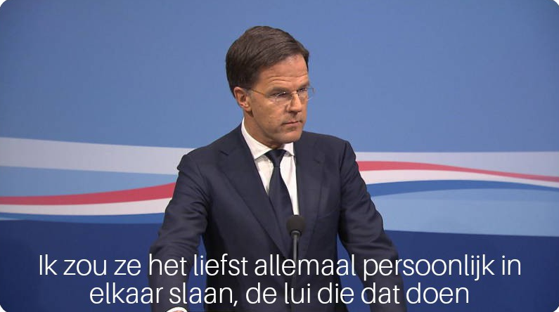 Ik zou ze het liefst allemaal persoonlijk in elkaar slaan Blank Meme Template