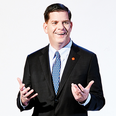 High Quality Marty Walsh Shrugging Blank Meme Template