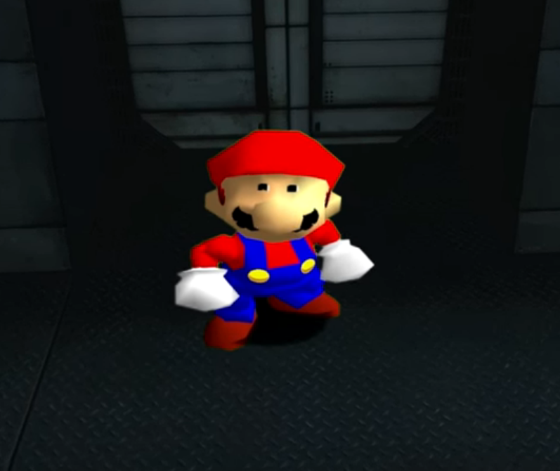 High Quality Mario I've shit myself Blank Meme Template