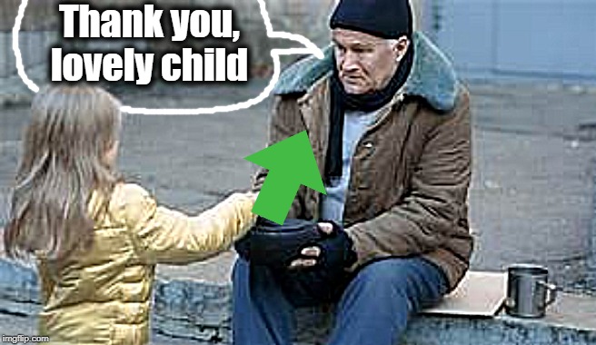 Thank you, lovely child | made w/ Imgflip meme maker