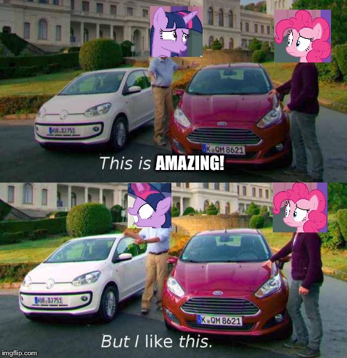 Top gear Cars compare feat. Twilight sparkle and Pinkie pie | AMAZING! | image tagged in top gear cars comparison,mlp fim,pinkie pie,twilight sparkle,top gear | made w/ Imgflip meme maker