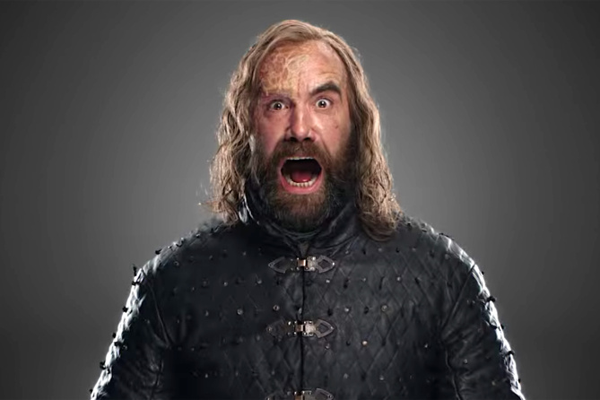 The Hound Blank Meme Template