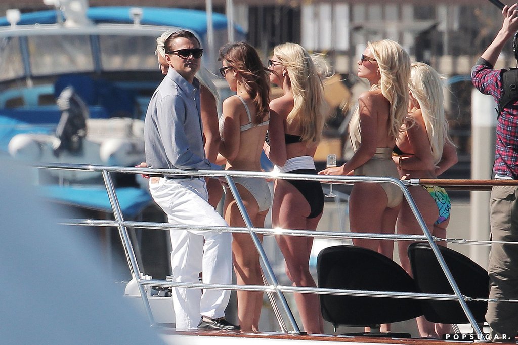 Leonardo DiCaprio Yacht Blank Meme Template