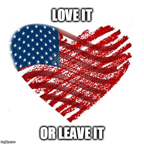 How could this even be controversial?! | LOVE IT; OR LEAVE IT | image tagged in american politics,america,the united states of america,patriots,restore the republic | made w/ Imgflip meme maker