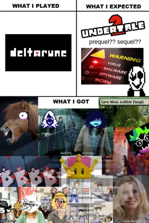 Deltarune? | image tagged in deltarune | made w/ Imgflip meme maker