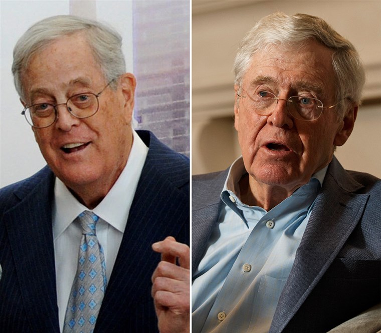 Koch Brothers Blank Meme Template