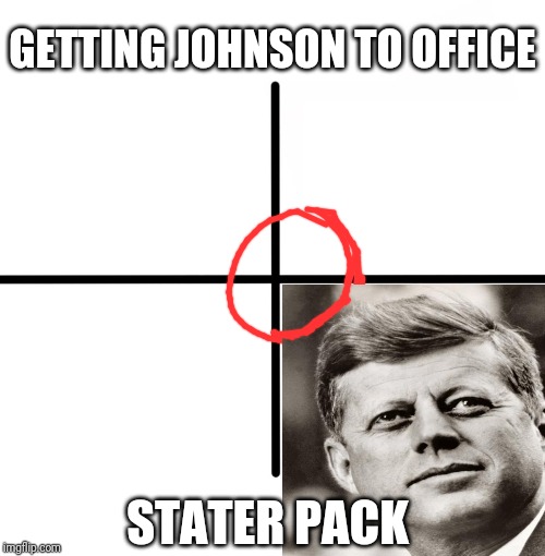 GETTING JOHNSON TO OFFICE; STATER PACK | made w/ Imgflip meme maker