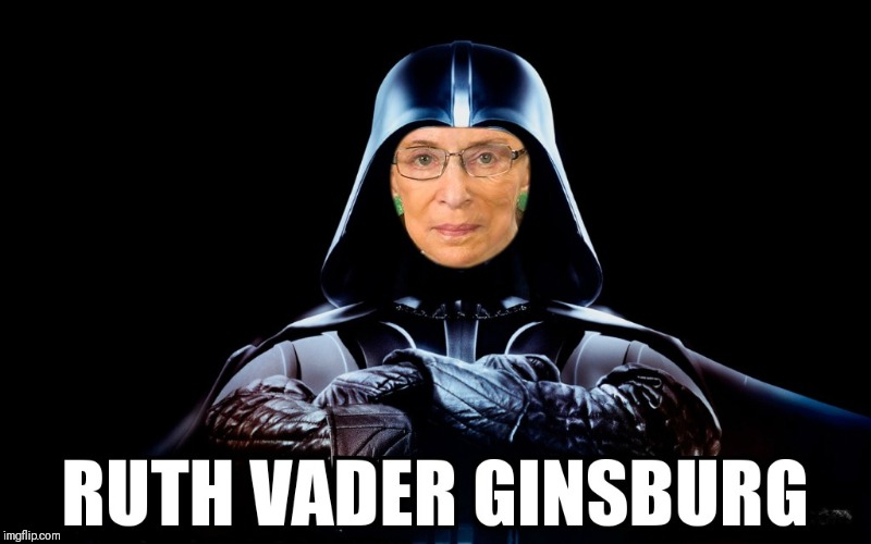 SUPREME EVIL | image tagged in ruth bader ginsburg | made w/ Imgflip meme maker