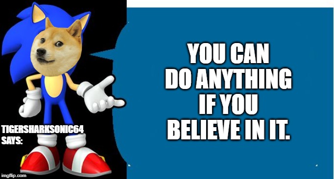 You Can Do Anything - Sonic 