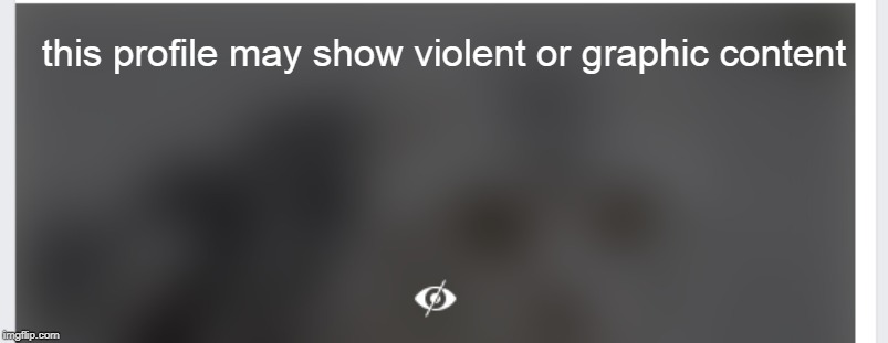 profile not for normies | this profile may show violent or graphic content | image tagged in funny | made w/ Imgflip meme maker
