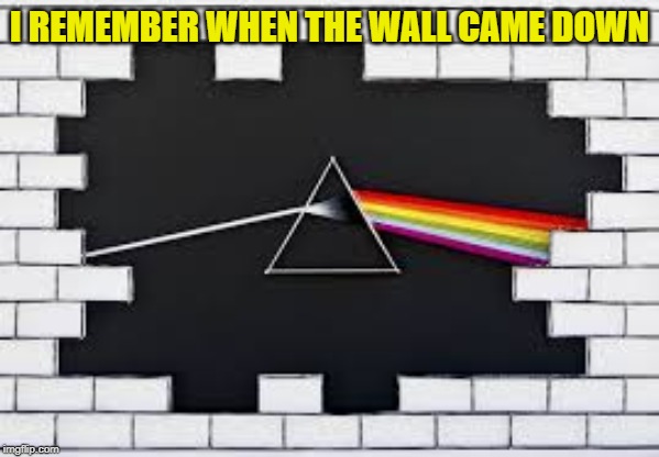 I REMEMBER WHEN THE WALL CAME DOWN | made w/ Imgflip meme maker