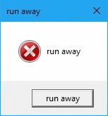 Run Away! | image tagged in gifs,virus | made w/ Imgflip images-to-gif maker