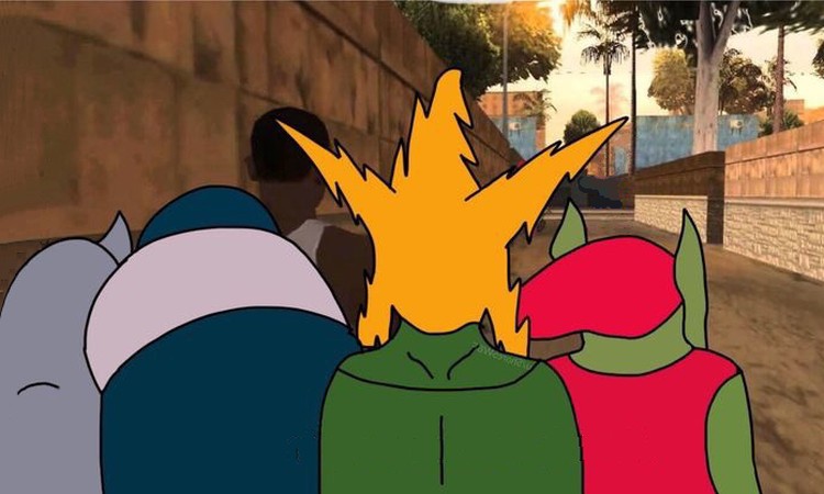 Me and the boys leaving Blank Meme Template