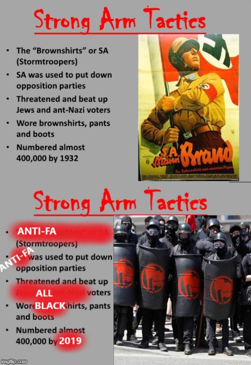 Hmmmm, they are just words right? | image tagged in antifa,nazi,stupid liberals,stormtrooper,liberal logic,liberal hypocrisy | made w/ Imgflip meme maker