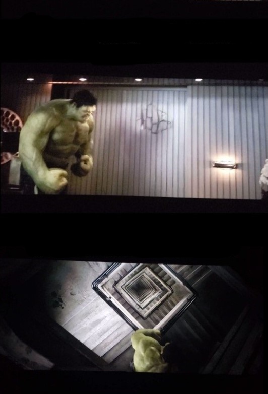 Hulk Hates Stairs Blank Meme Template