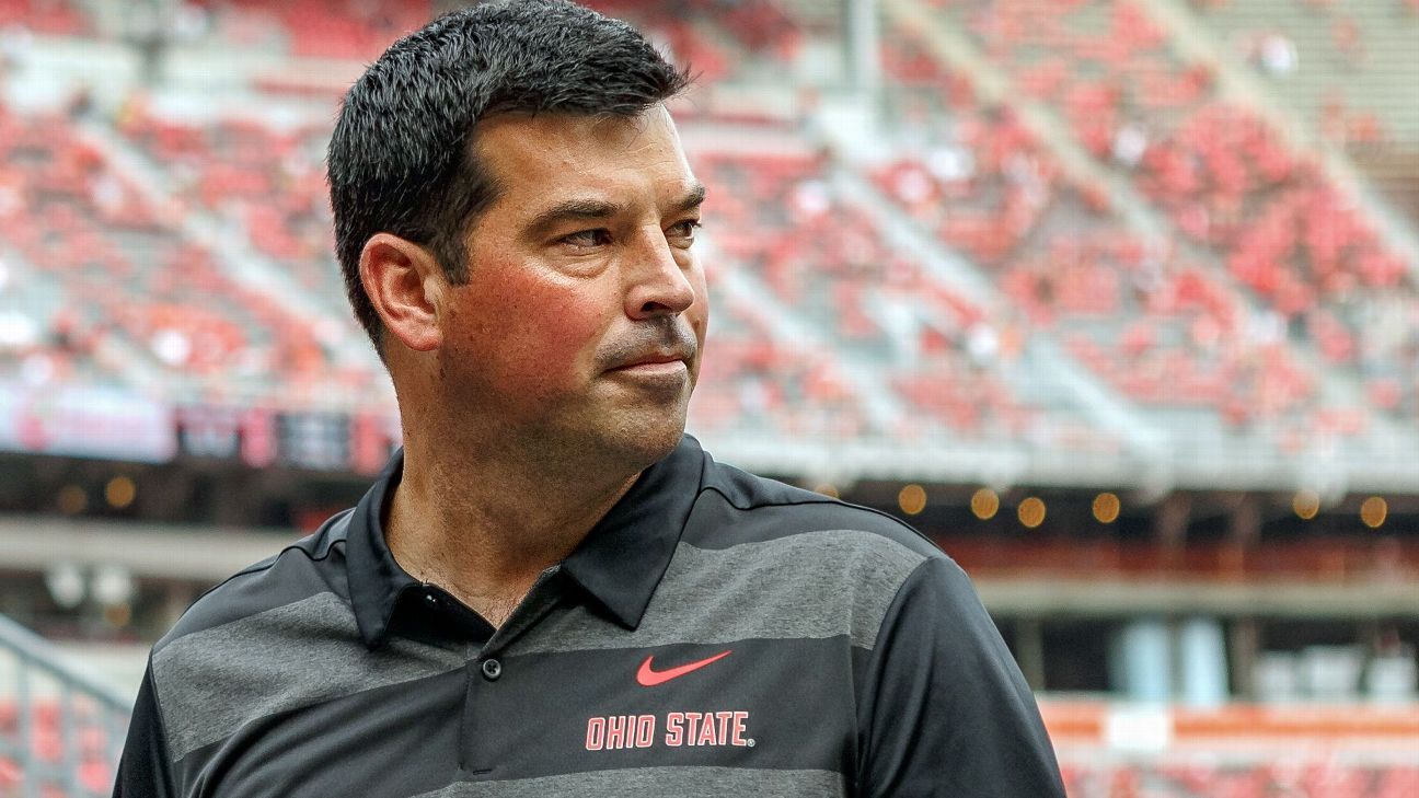 High Quality ryan day osu coach Blank Meme Template