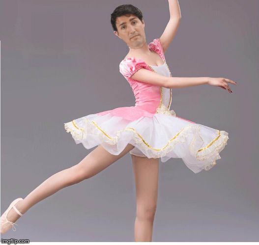 Trudeau ballet | image tagged in trudeau ballet | made w/ Imgflip meme maker