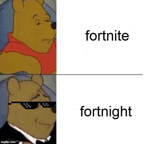 fortnite; fortnight | image tagged in memes | made w/ Imgflip meme maker