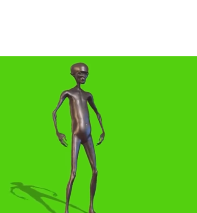 Howard The Alien Blank Meme Template